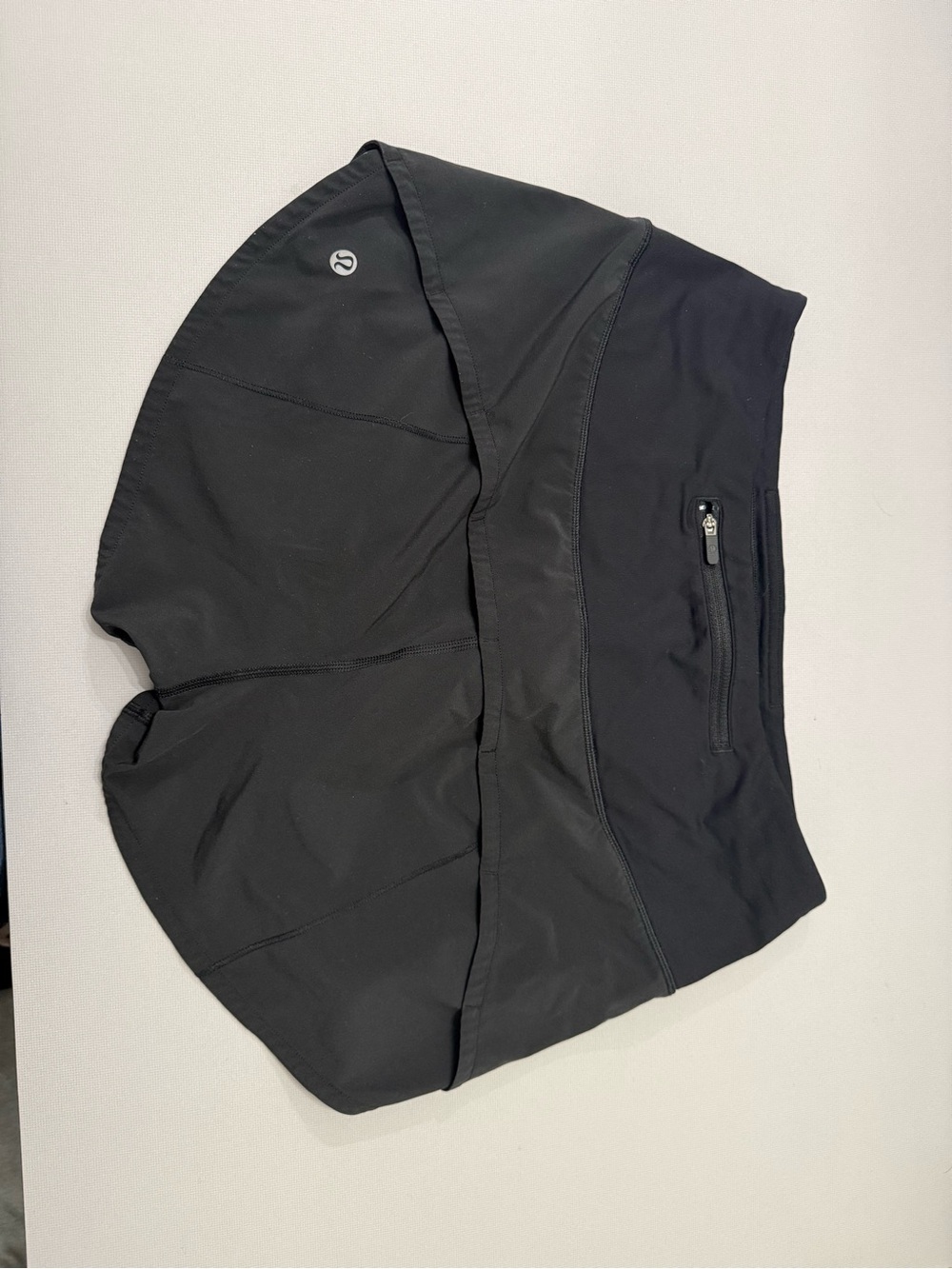 Lululemon speed up high rise shorts - black - 2.5” inseam - size 6 - Picture 2 of 3